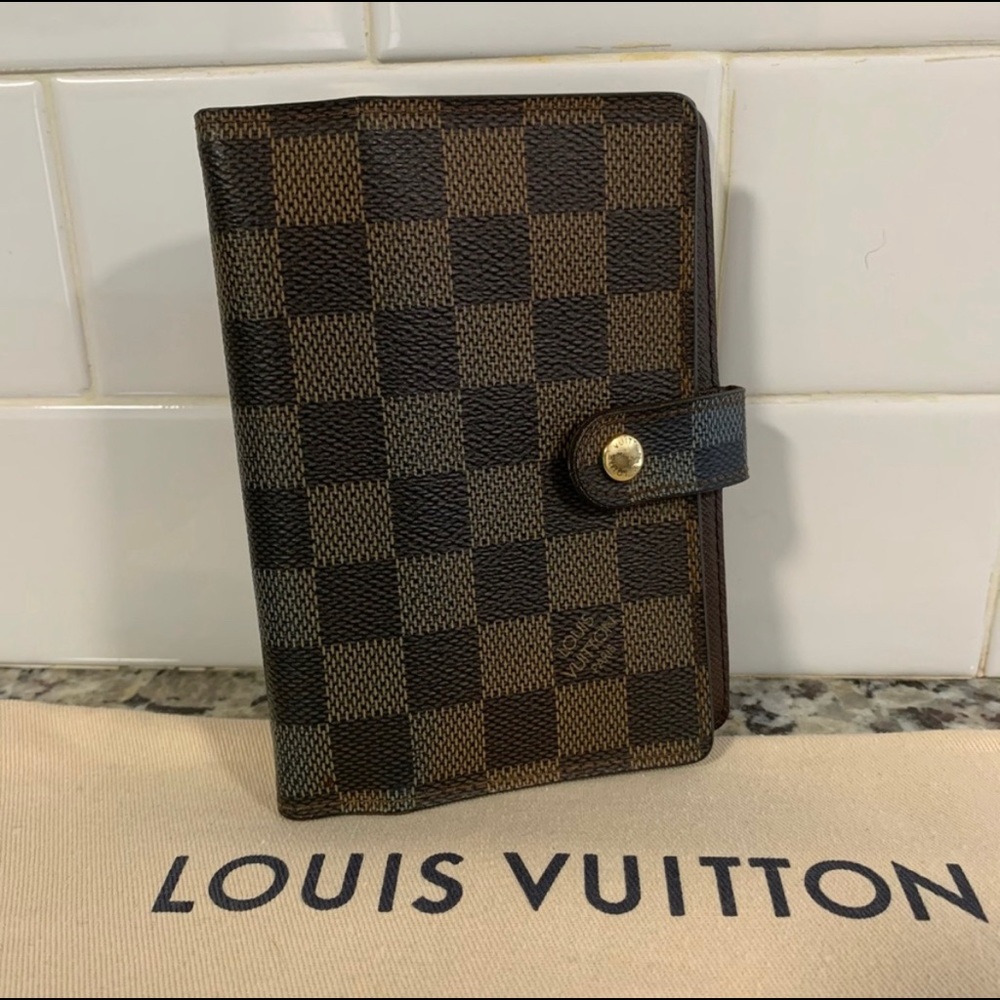 Louis Vuitton Damier Ebene Agenda PM